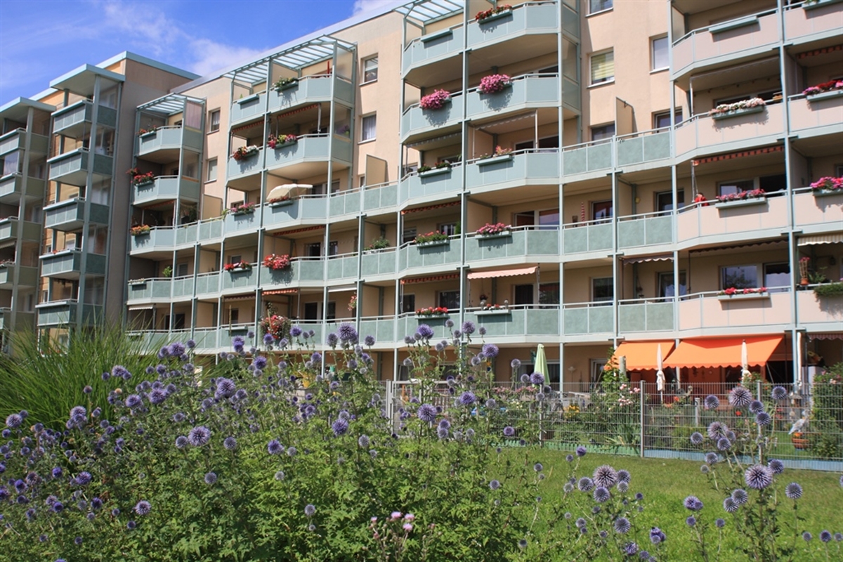 Barrierearme 2-Raum-Wohnung mit Aufzug im grünen Herzen Lusans - Foto 4