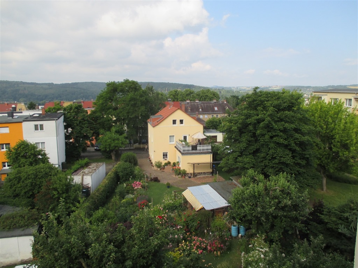 Kleine 2-Raumwohnung mit Einbauküche und Blick ins Grüne - Foto 3