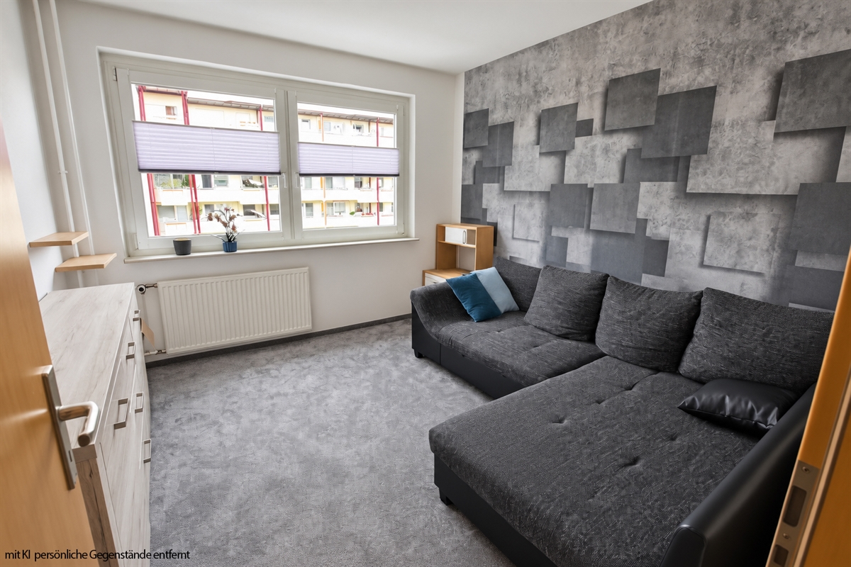 5-Raum-Wohnung mit Aufzug und zwei Balkonen (und Möbeln) - Photo 3